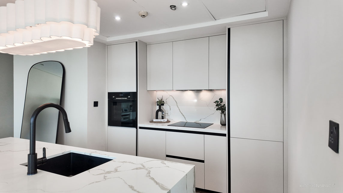 Monochromatic Kitchen Suite